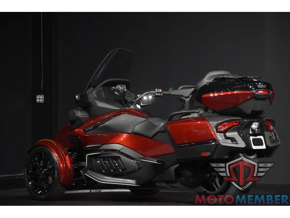 2025 Can-am Spyder Rt Limited Dark Wheels alt