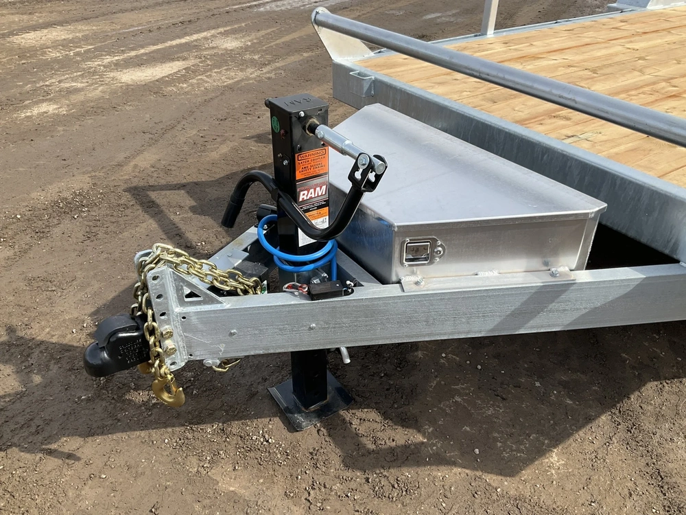 2026 Canada Trailers 82x18 7 Ton Galvanized Equipment Trailer alt