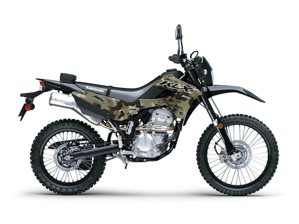 2026 Kawasaki Klx®300 Cypher Camo Beige alt