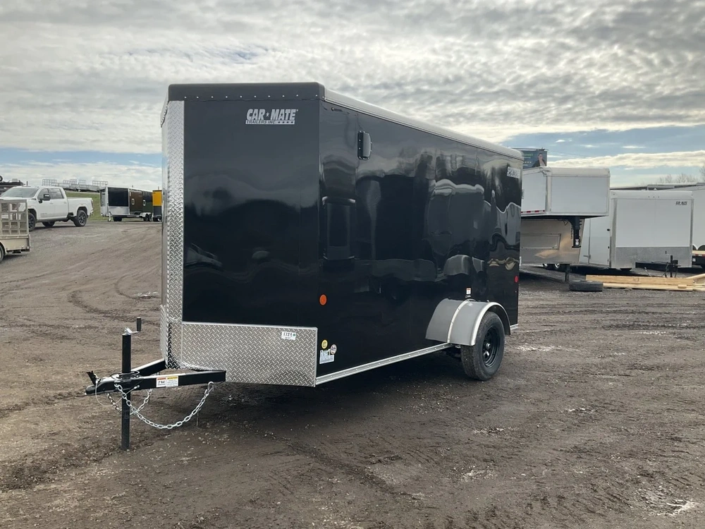 2026 Car Mate Trailers 6x12 Plus V-nose Liberty Sport Cargo Trailer alt