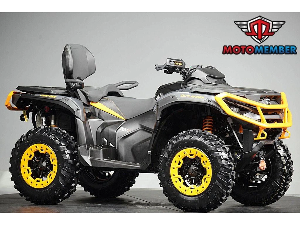 2026 Can-am Outlander Max Xt-p 1000r Mineral Grey & Orange Crush alt