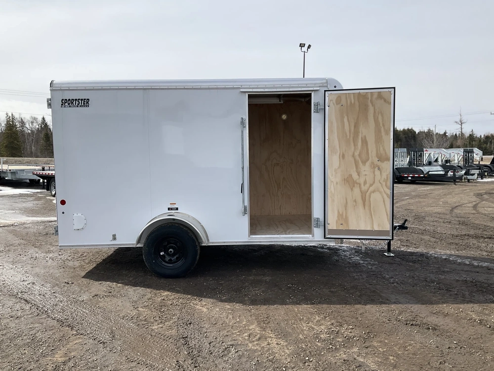 2026 Car Mate Trailers 6x12 Plus V-nose Sportster Cargo Trailer alt