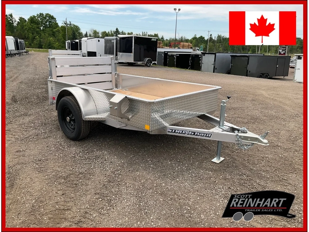 2026 Stronghaul 5x8 All Aluminum Utility Trailer alt