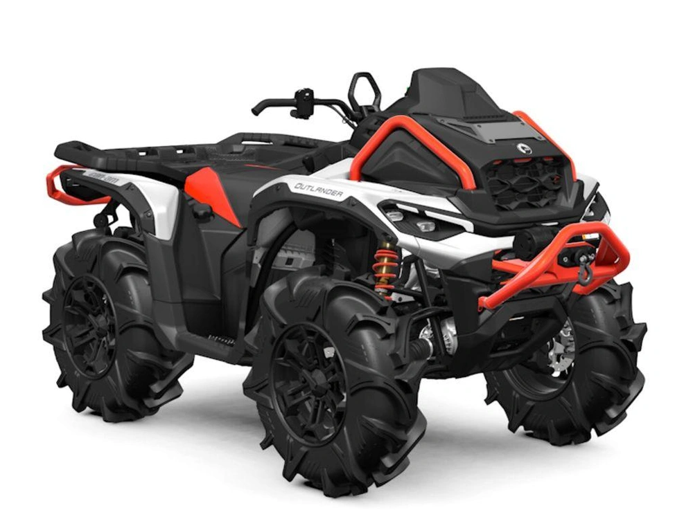 2025 Can-am Outlander X Mr 1000r Hyper Silver & Legion Red alt