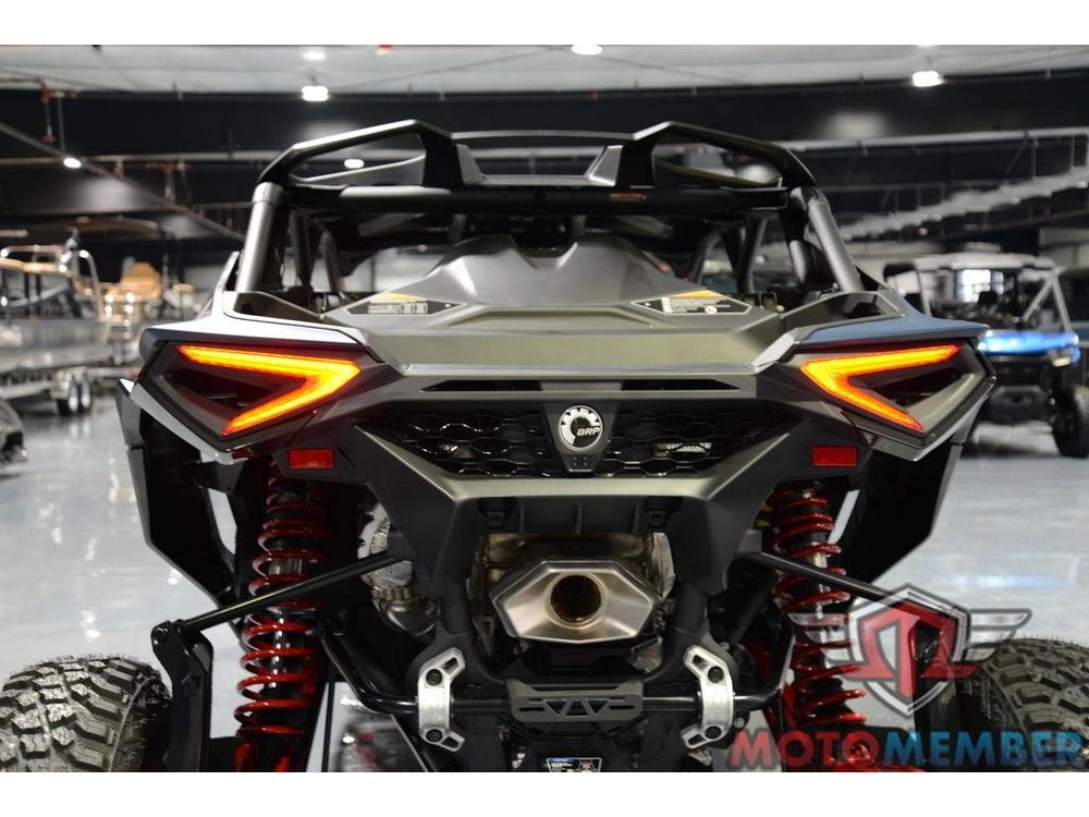 2025 Can-am Maverick R Max X Rs With Smart-shox Dusty Navy & Legion Red alt