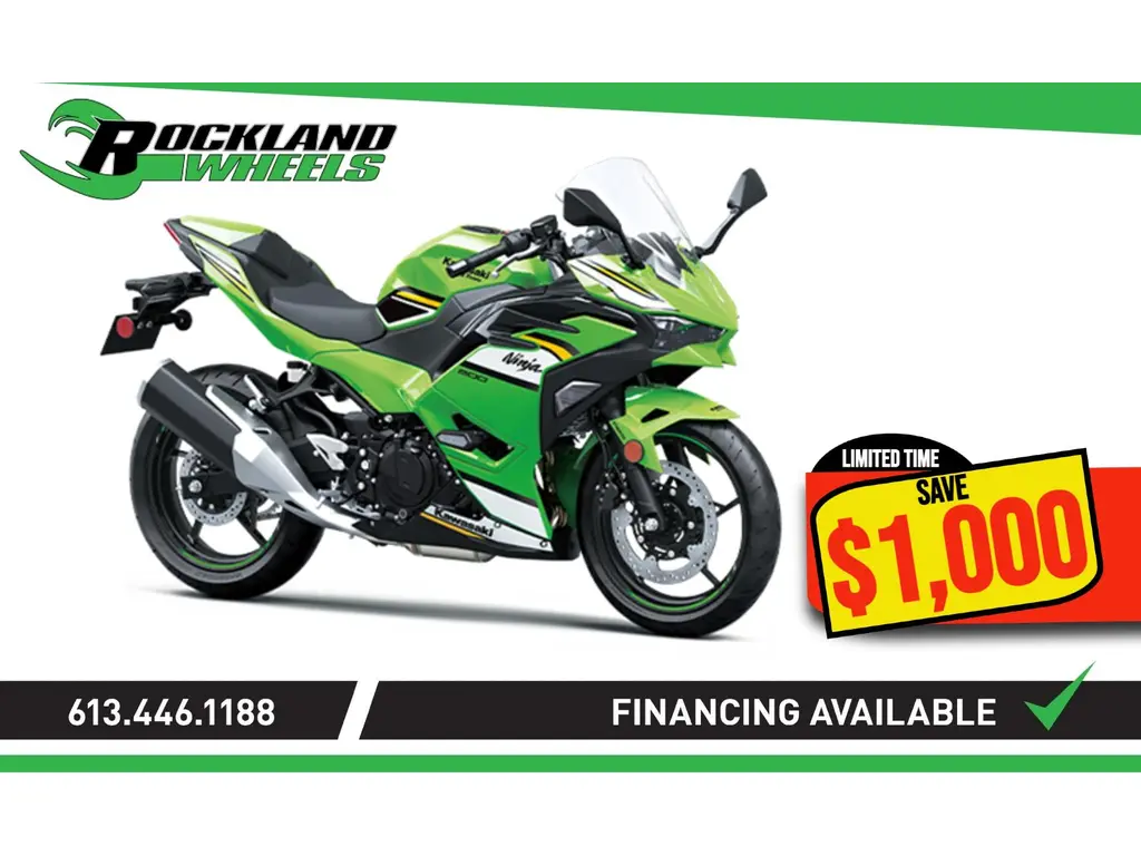 Kawasaki NINJA 500 SE KRT -  call us for the best deal!!  2025