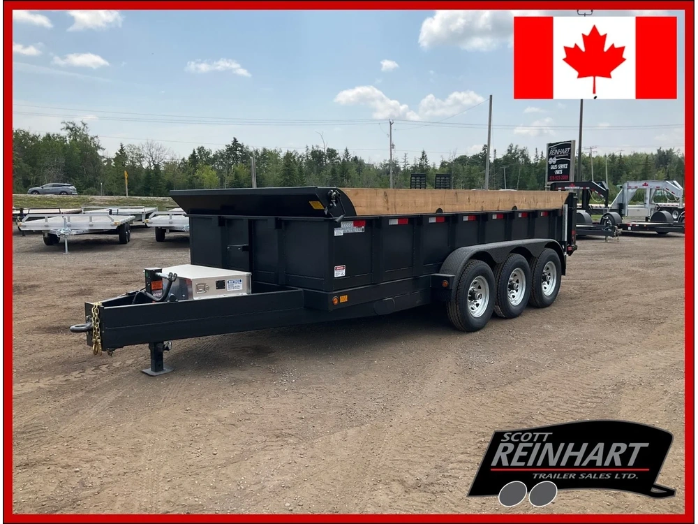 2026 Canada Trailers 83x16 10.5 Ton Dump Trailer alt