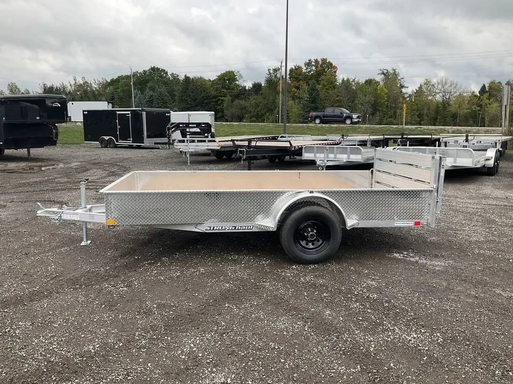 2026 Stronghaul 76x12 All Aluminum Utility Trailer alt