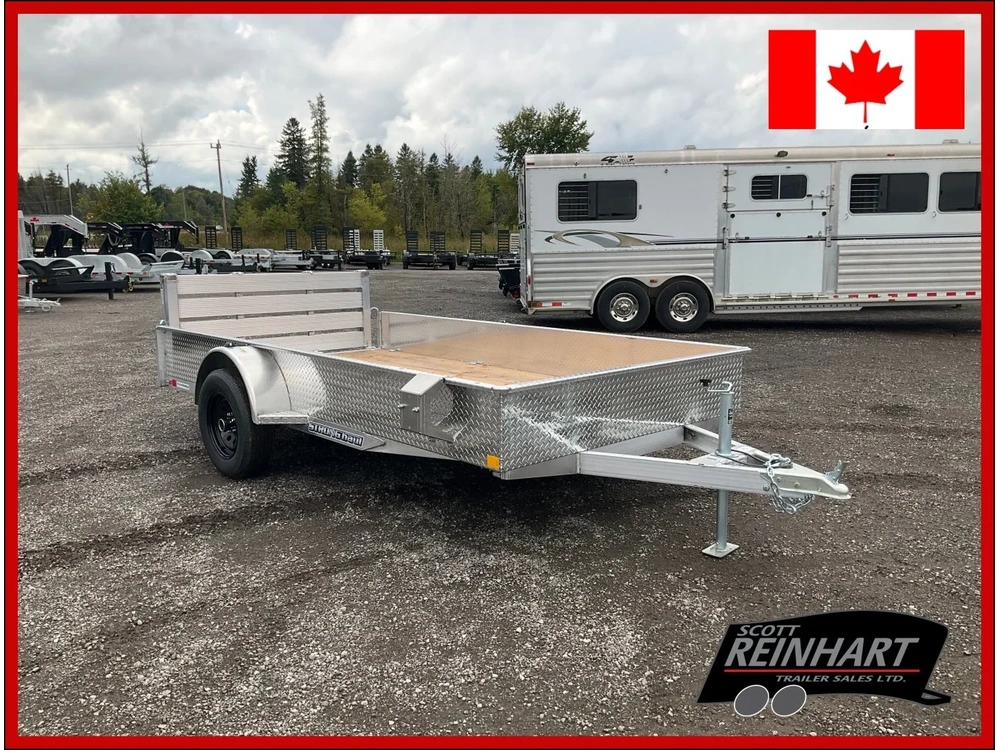 2026 Stronghaul 76x12 All Aluminum Utility Trailer alt