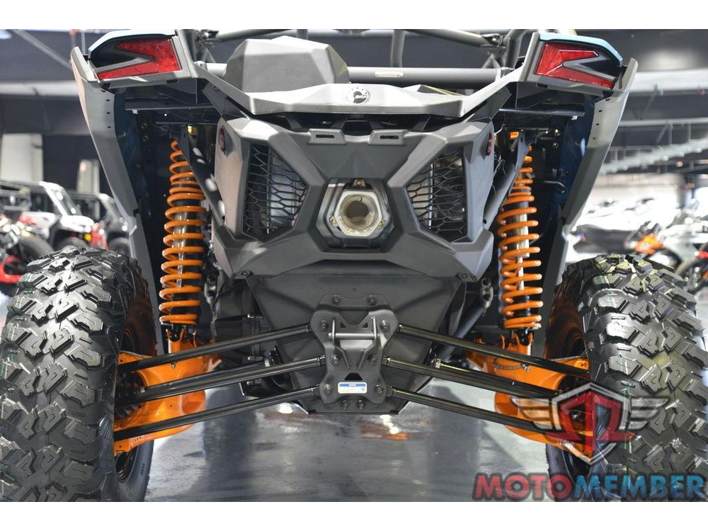 2026 Can-am Maverick X3 Max Ds Turbo Scandi Blue & Orange Crush alt