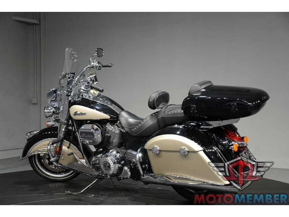 2022 Indian Motorcycle Springfield® Black Metallic/dirt Track Tan alt