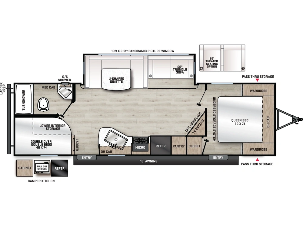 2026 Forest River Aurora 28bhs alt