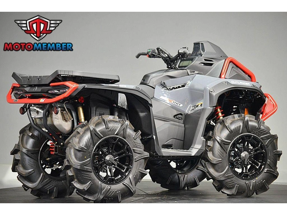 2025 Can-am Outlander X Mr 1000r Granite Grey & Legion Red alt
