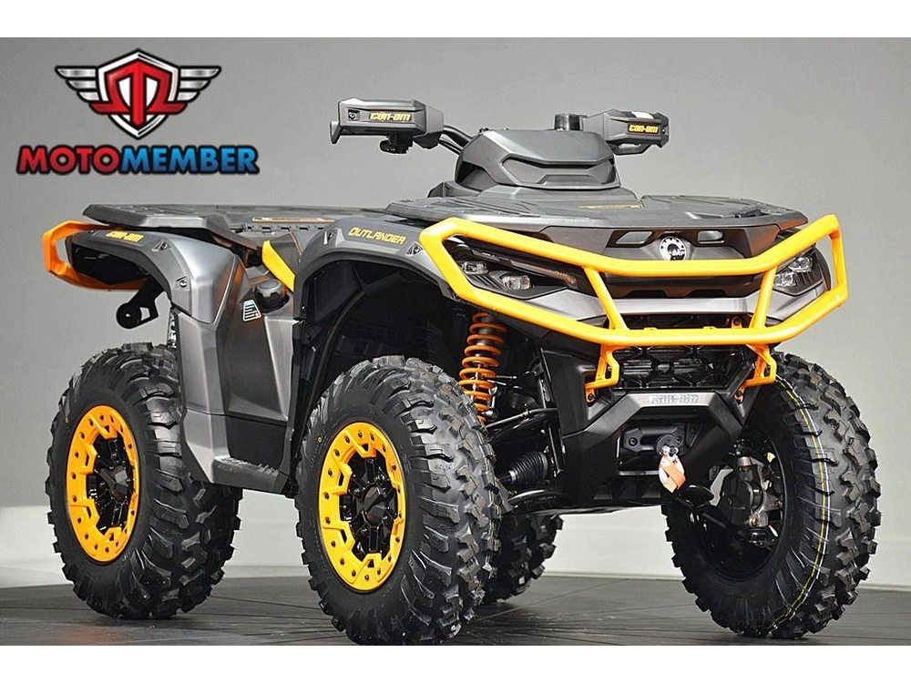 2026 Can-am Outlander Xt-p 1000r Mineral Grey & Orange Crush alt