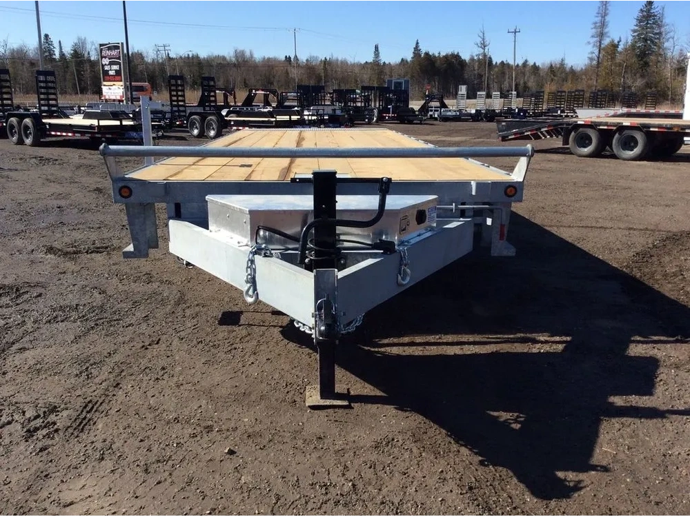 2026 Canada Trailers 8.5x24 Galvanized 7 Ton Hydraulic Tilt Trailer alt