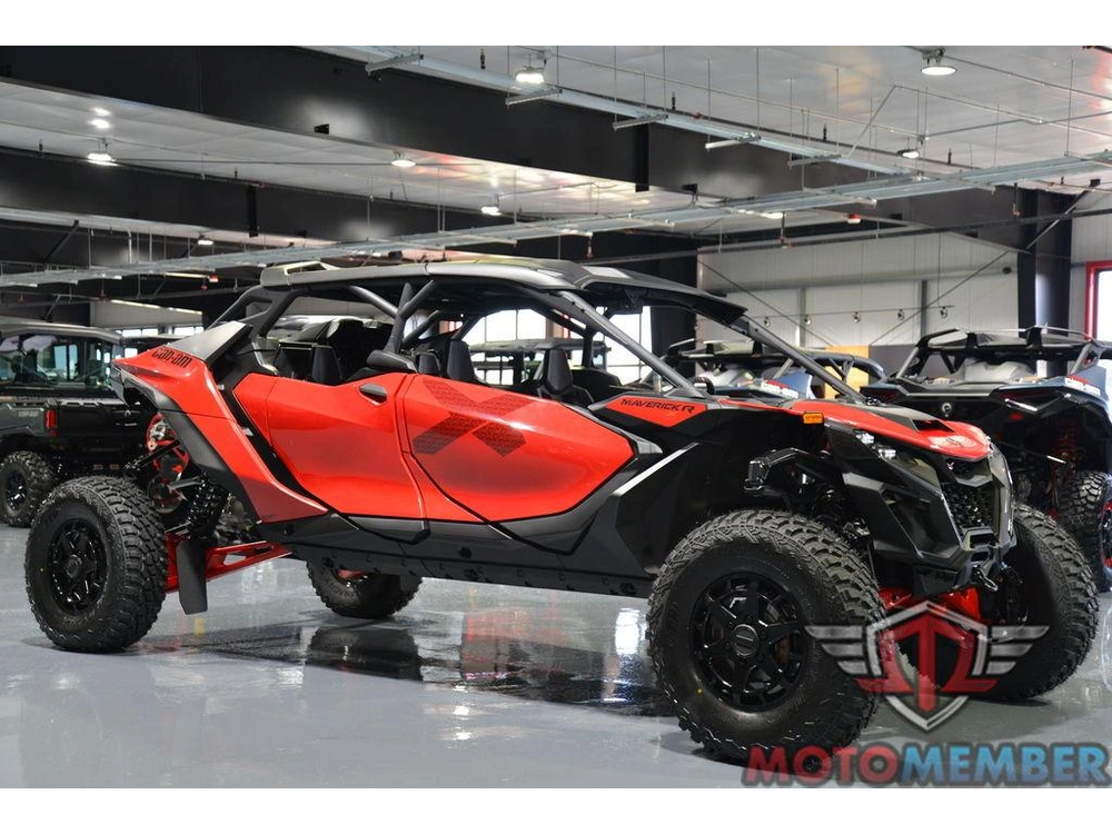 2025 Can-am Maverick R Max X Legion Red alt