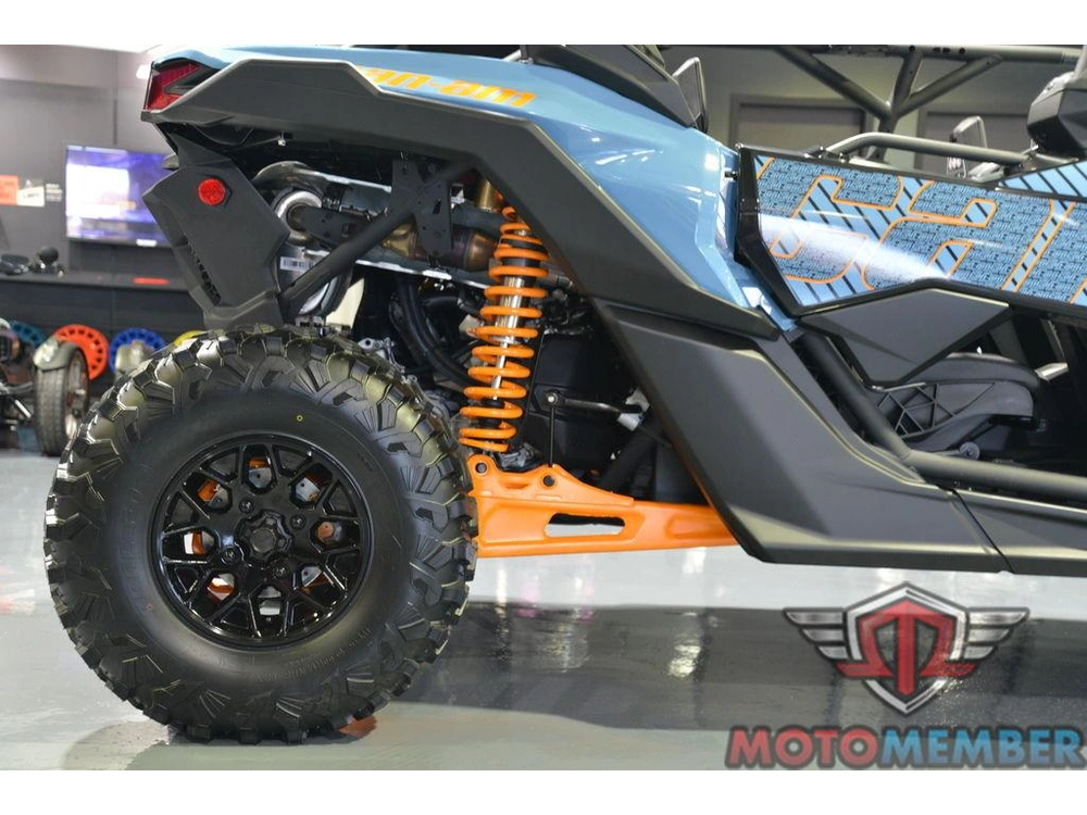 2026 Can-am Maverick X3 Max Ds Turbo Scandi Blue & Orange Crush alt