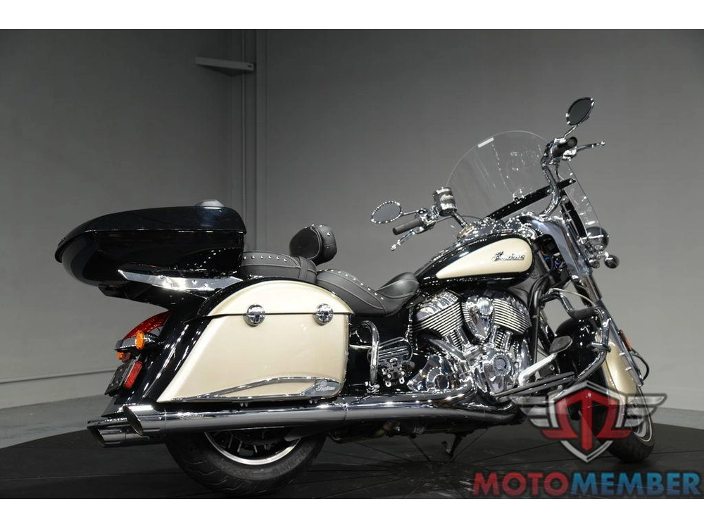 2022 Indian Motorcycle Springfield® Black Metallic/dirt Track Tan alt