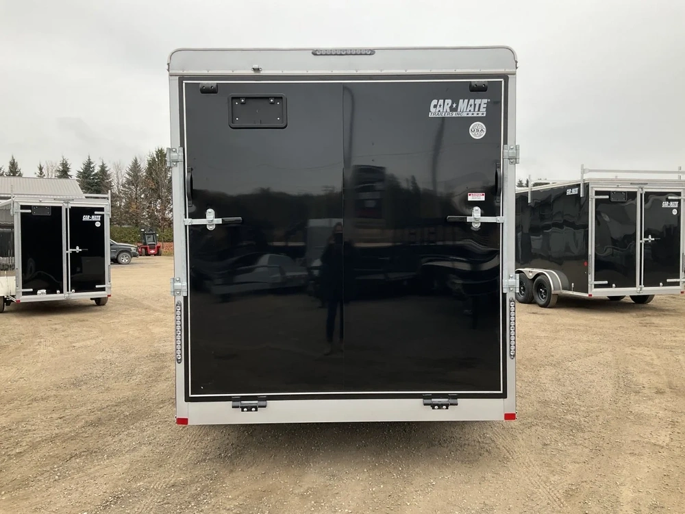 2026 Car Mate Trailers 7x16 Plus V-nose Avalanche Cargo Trailer alt