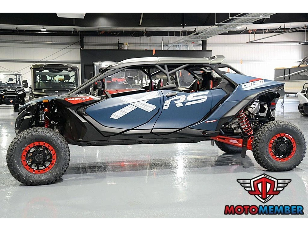 2026 Can-am Maverick R Max X Rs With Smart-shox Dusty Navy alt