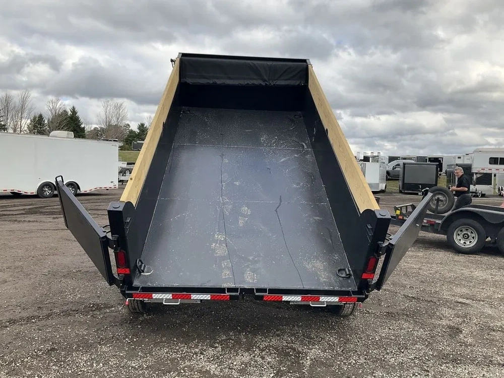 2026 Canada Trailers 6x12 5 Ton Dump Trailer alt