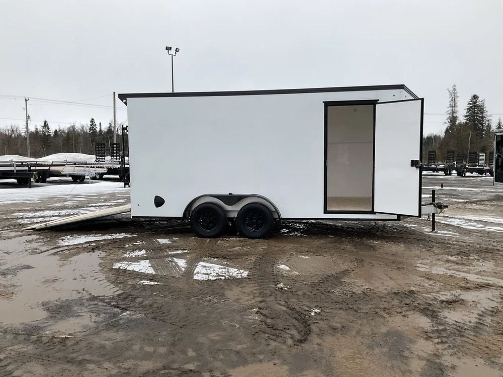 2026 Xcel Trailers 7.5x16 Plus V-nose Aluminum Cargo Trailer alt