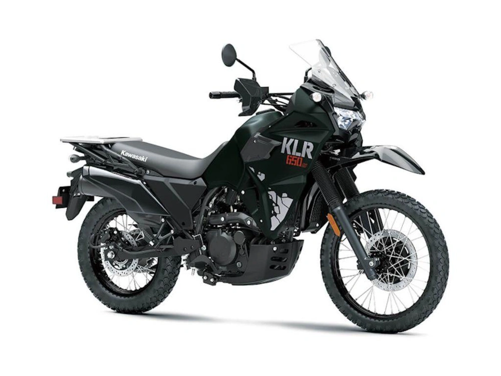 2025 Kawasaki Klr®650 S Metallic Matte Old School Green alt