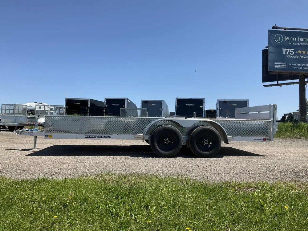 2026 Stronghaul 82x16 3.5 Ton All Aluminum Landscape Trailer alt
