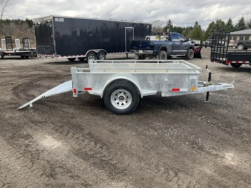 2026 Canada Trailers 5x8 Galvanized Utility Trailer thumbnail 8