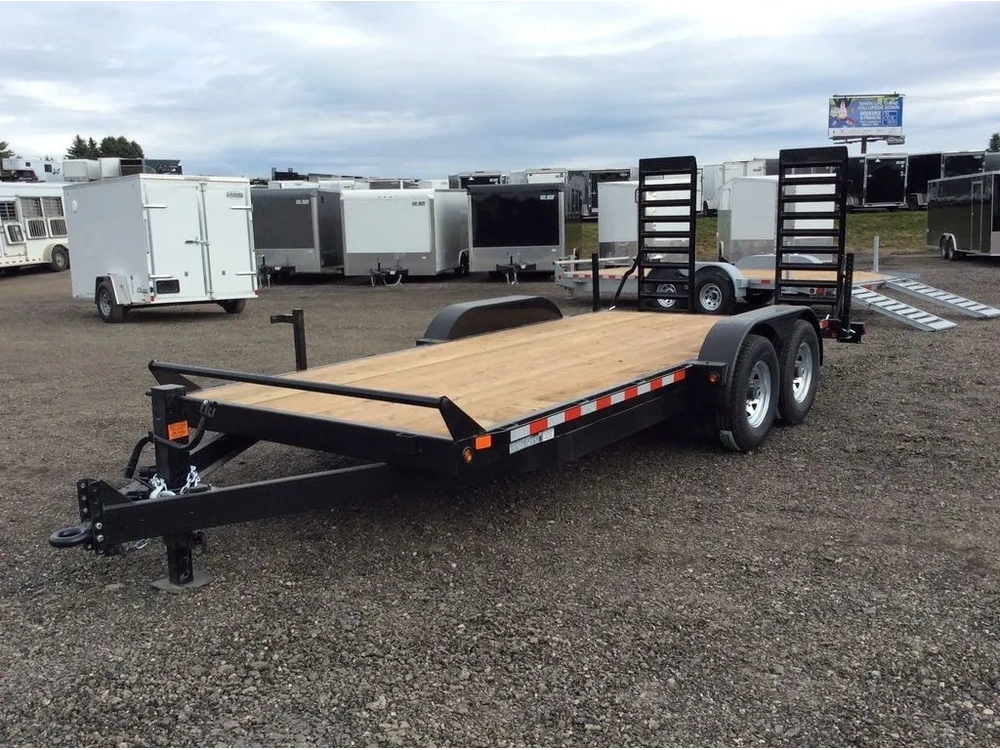 2026 Canada Trailers 82x18 7 Ton Equipment Trailer alt