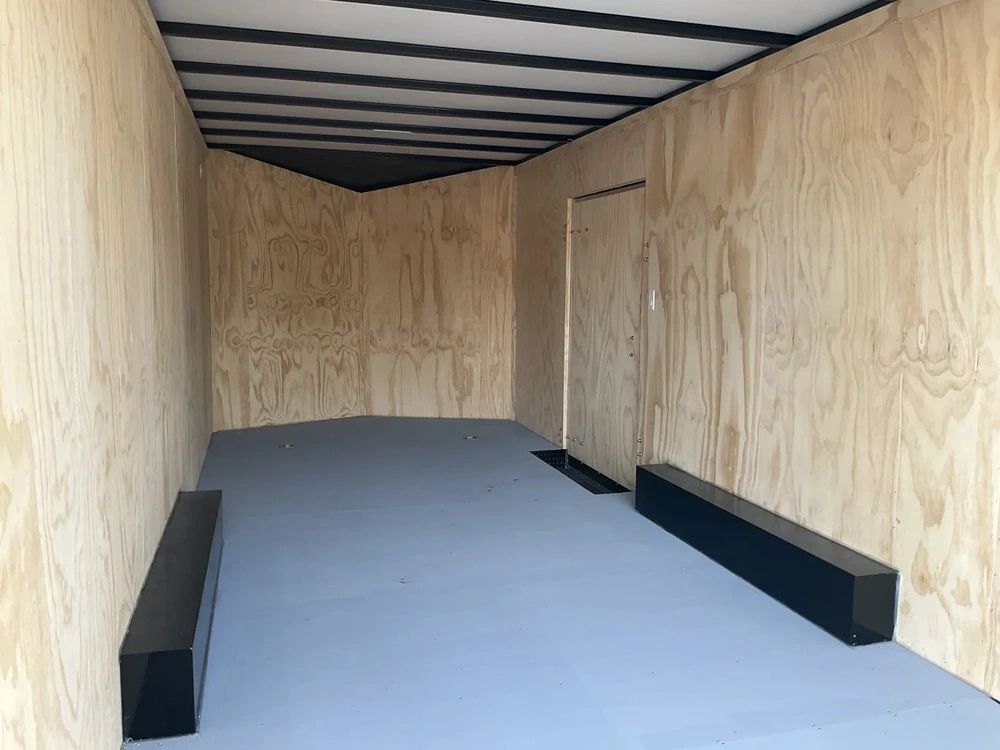 2026 Car Mate Trailers 8.5x20 Plus V-nose Avalanche Car Hauler alt