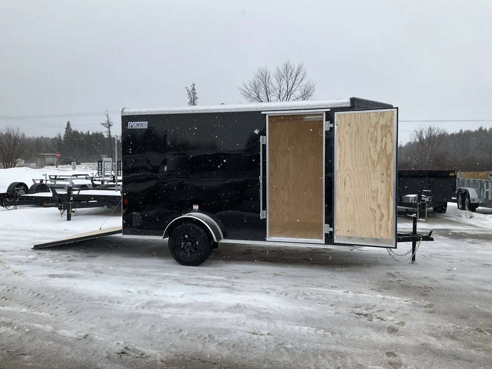 2026 Car Mate Trailers 6x12 Plus V-nose Liberty Sport Cargo Trailer alt