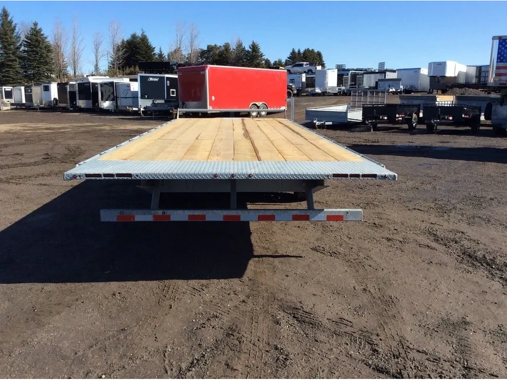 2026 Canada Trailers 8.5x24 Galvanized 7 Ton Hydraulic Tilt Trailer alt
