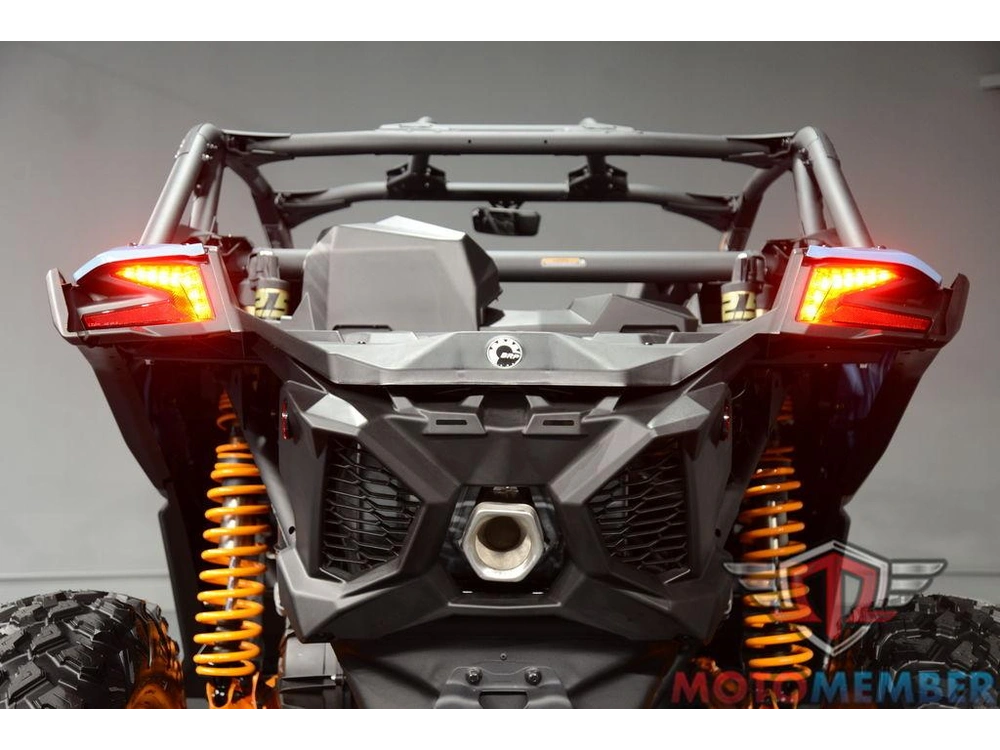 2026 Can-am Maverick X3 Ds Turbo Scandi Blue & Orange Crush alt