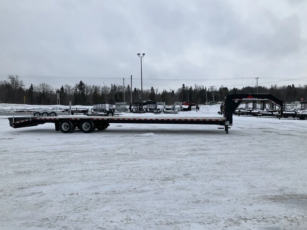2026 Canada Trailers 8.5x40 12 Ton Gooseneck Equipment Trailer alt