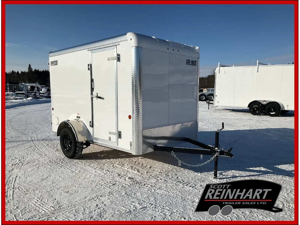 2026 Car Mate Trailers 6x10 Sportster Cargo Trailer alt