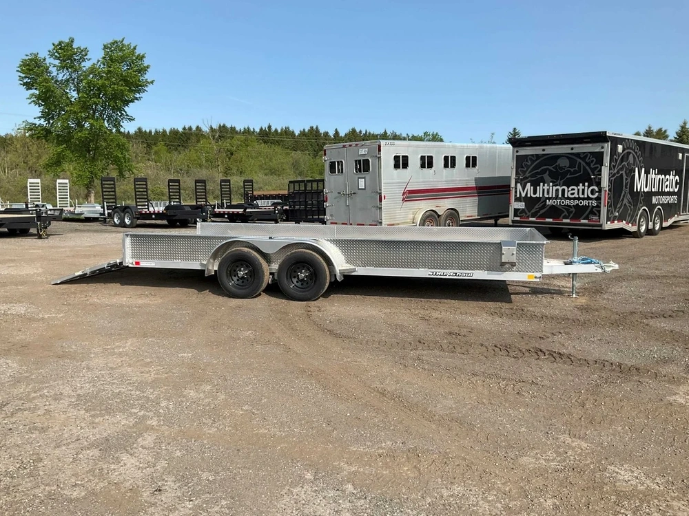 2026 Stronghaul 82x18 3.5 Ton Aluminum Landscape alt