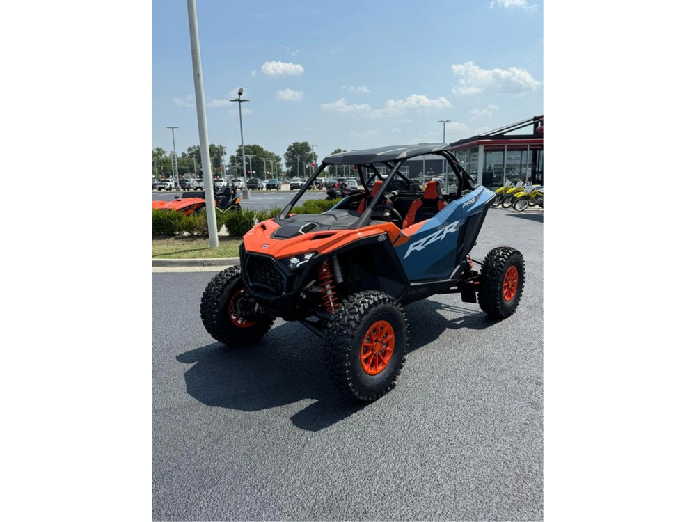 2025 Polaris Rzr Pro S Ultimate Orange Burst / Zenith Blue alt