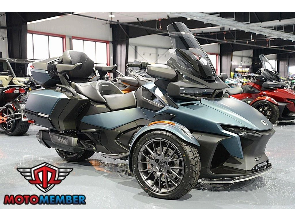 2026 Can-am Spyder Rt Limited Mineral Blue alt
