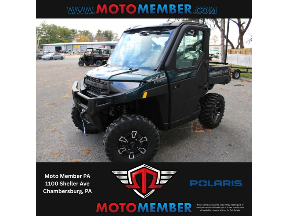 2026 Polaris Ranger Xp 1000 Northstar Premium Blue Labyrinth alt