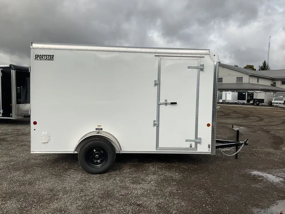2025 Car Mate Trailers 6x12 Sportster Cargo Trailer alt