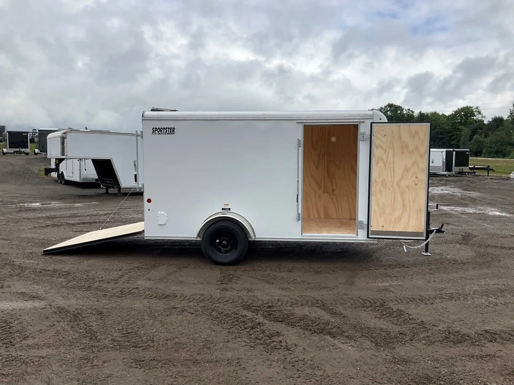 2026 Car Mate Trailers 6x12 Sportster Cargo Trailer alt