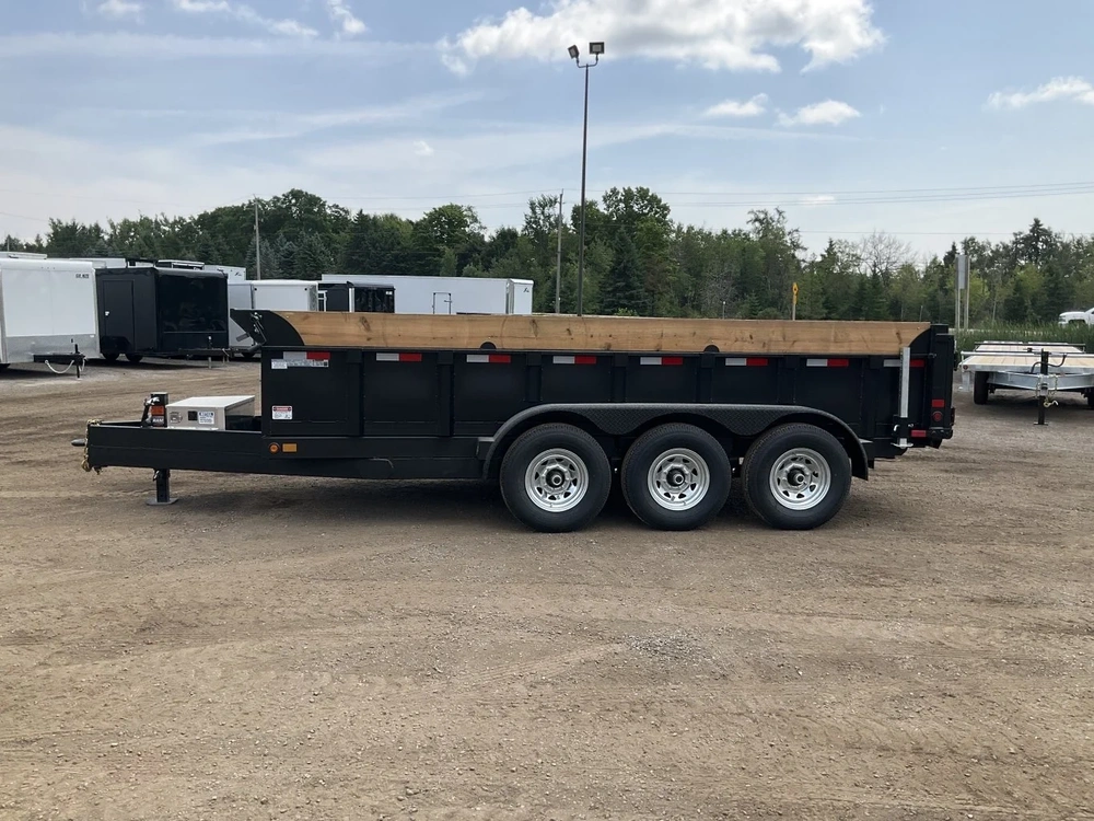 2026 Canada Trailers 83x16 10.5 Ton Dump Trailer alt