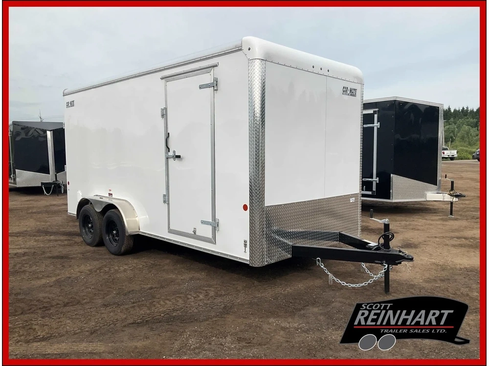 2025 Car Mate Trailers 7x16 Hd Custom Cargo Trailer alt
