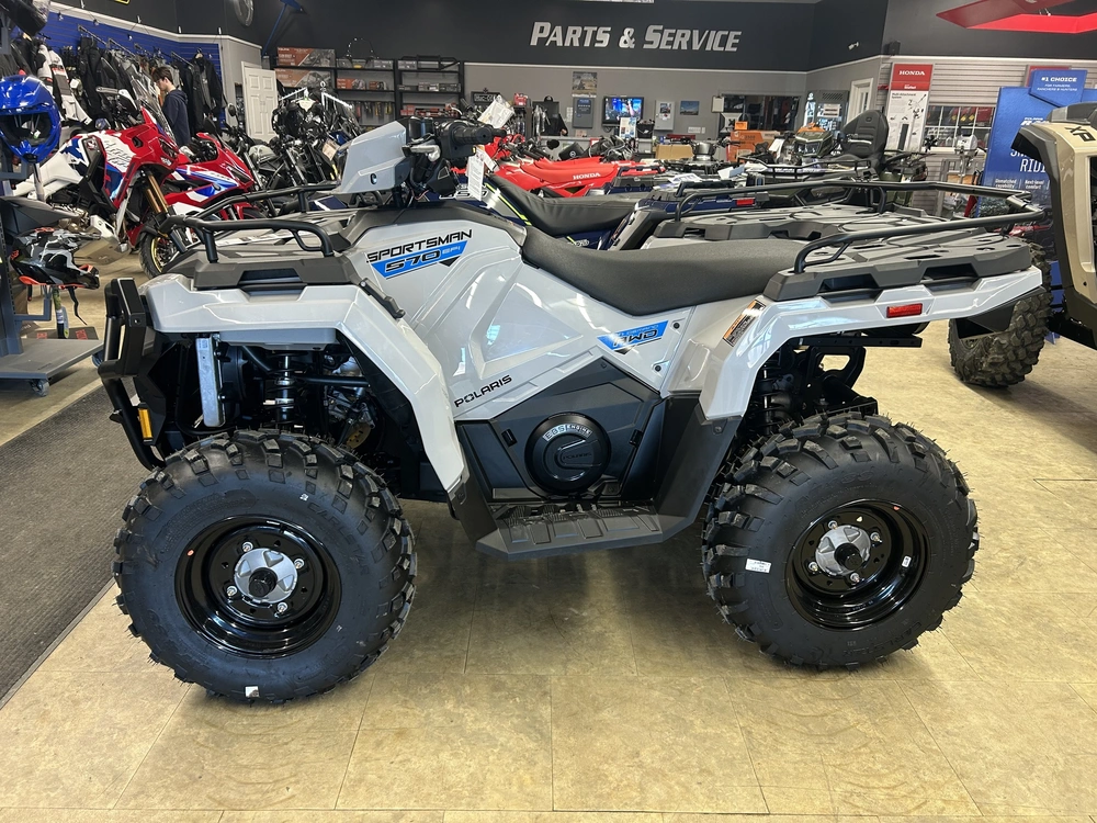 2026 Polaris 2026 Poalris Sportsman 570 Eps Ghost Gray alt