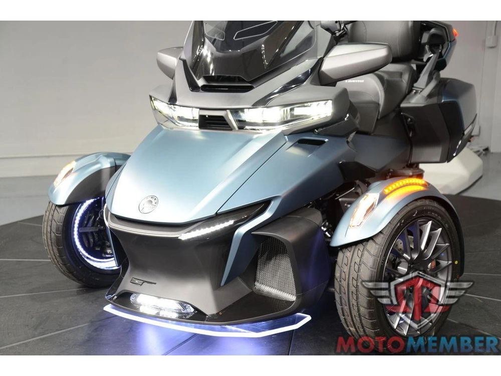 2026 Can-am Spyder Rt Limited Mineral Blue alt