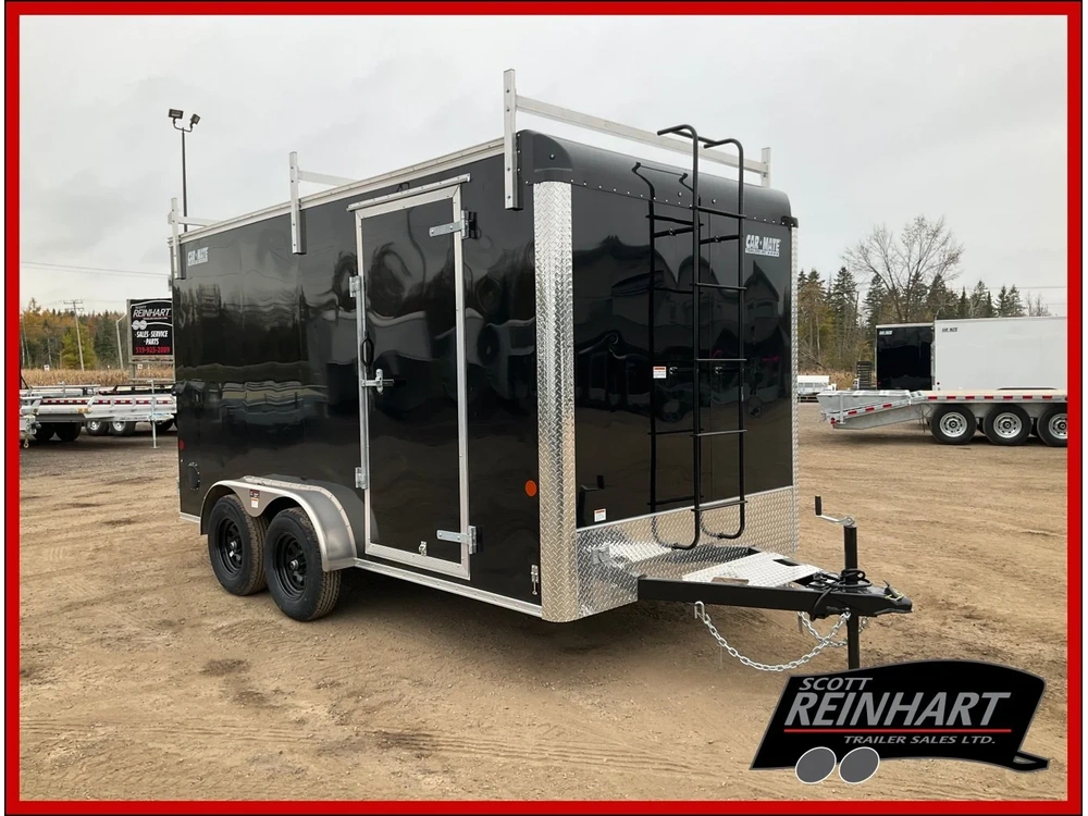 2026 Car Mate Trailers 7x14 Hd Contractor Trailer alt