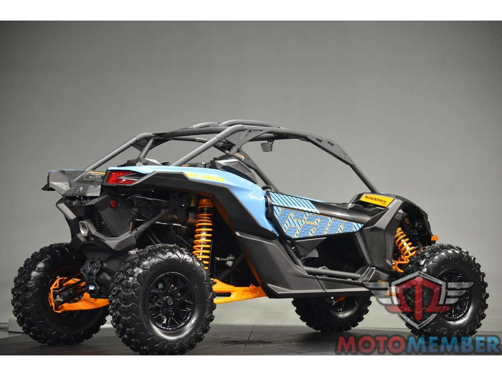 2026 Can-am Maverick X3 Ds Turbo Scandi Blue & Orange Crush alt