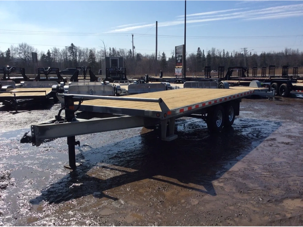 2026 Canada Trailers 8.5x18 5 Ton Galvanized Deckover Equipment alt