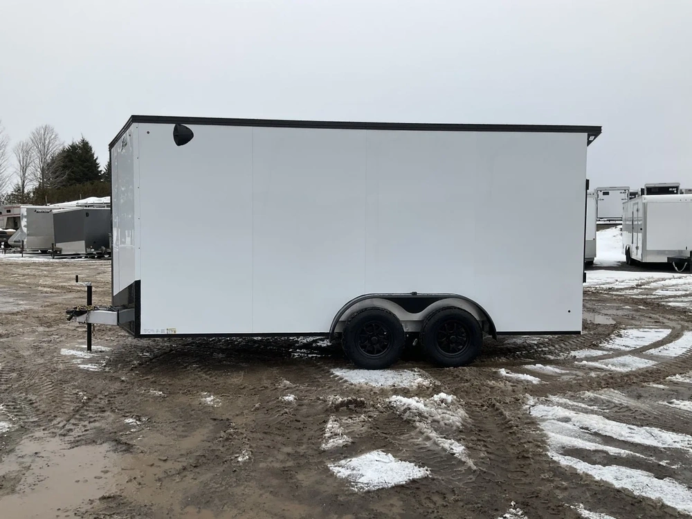 2025 Xcel Trailers 7.516 Plus V-nose Aluminum Cargo Trailer alt
